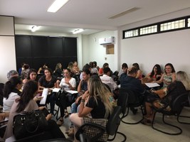 2º encontro do Curso de Qualificação Profissional “Alimentação e Nutrição na Atenção Básica”