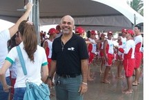 Prof. Haroldo coordena a coleta de dados