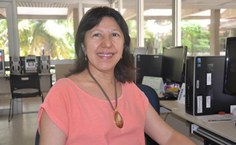 Professora Giselda Macena, coordenadora da pesquisa