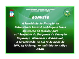 I Seminário do Programa de Extensão da FANUT