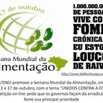 INFORMATIVO - Semana Mundial da Alimentação