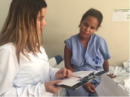 Mães participaram de projeto com orientações sobre aleitamento no HU