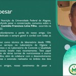 NOTA DE PESAR - Cantídio