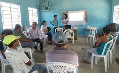 Uma das ações promovidas pelo projeto no Assentamento Zumbi dos Palmares