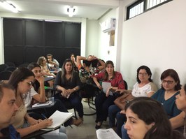 3º encontro do Curso de Qualificação Profissional “Alimentação e Nutrição na Atenção Básica”