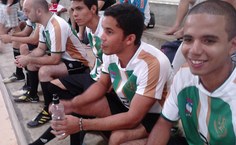 Primeiro Jogo do Grupo A – EURONUTRI(Nutrição) 3 x 3 EPÓU(Ciências da Computação).