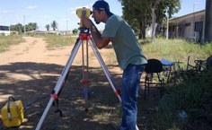 Maxsuel Bomfim, estudante de Engenharia de Agrimensura