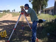 Maxsuel Bomfim, estudante de Engenharia de Agrimensura