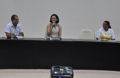 Professora Maria Alice, coordenadora do laboratório de Nutrição em Saúde Pública